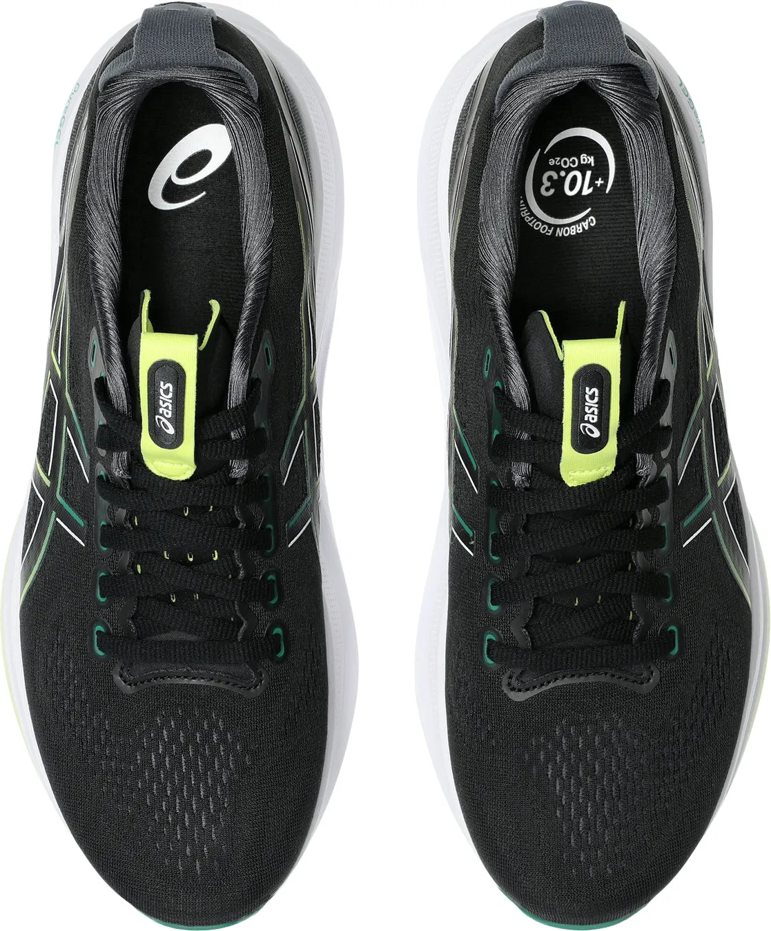 Asics Gel Kayano 32 Mens Running Shoes - Black Flexible Athletic Fit