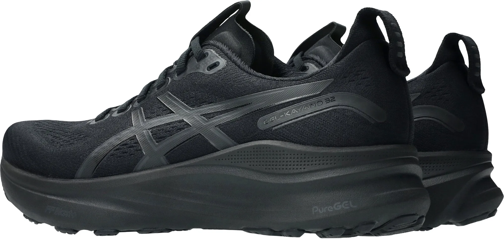 Asics Gel Kayano 32 Mens Running Shoes - Black High Stability Trainers