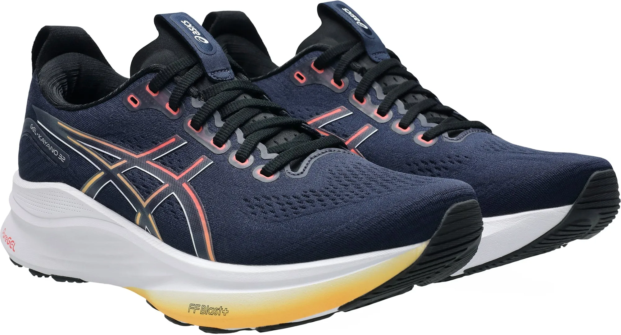 Asics Gel Kayano 32 Mens Running Shoes - Blue High Stability Trainers