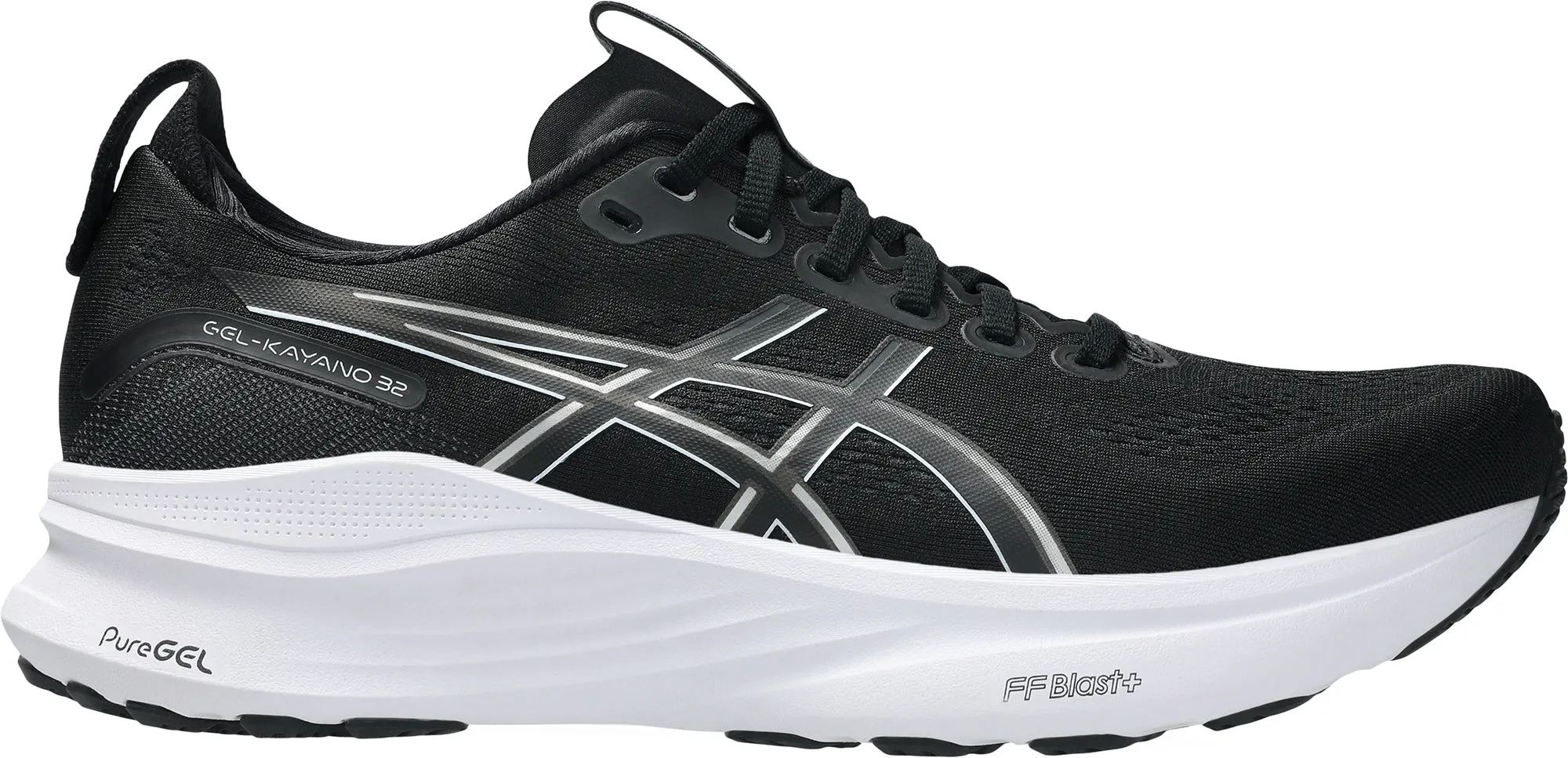 Asics Gel Kayano 32 WIDE FIT (2E) Mens Running Shoes - Black Asics Gel Kayano style