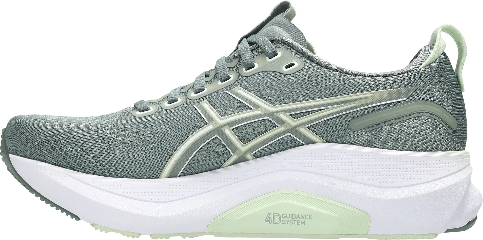 Asics Gel Kayano 32 Womens Running Shoes - Green Flexible Athletic Fit
