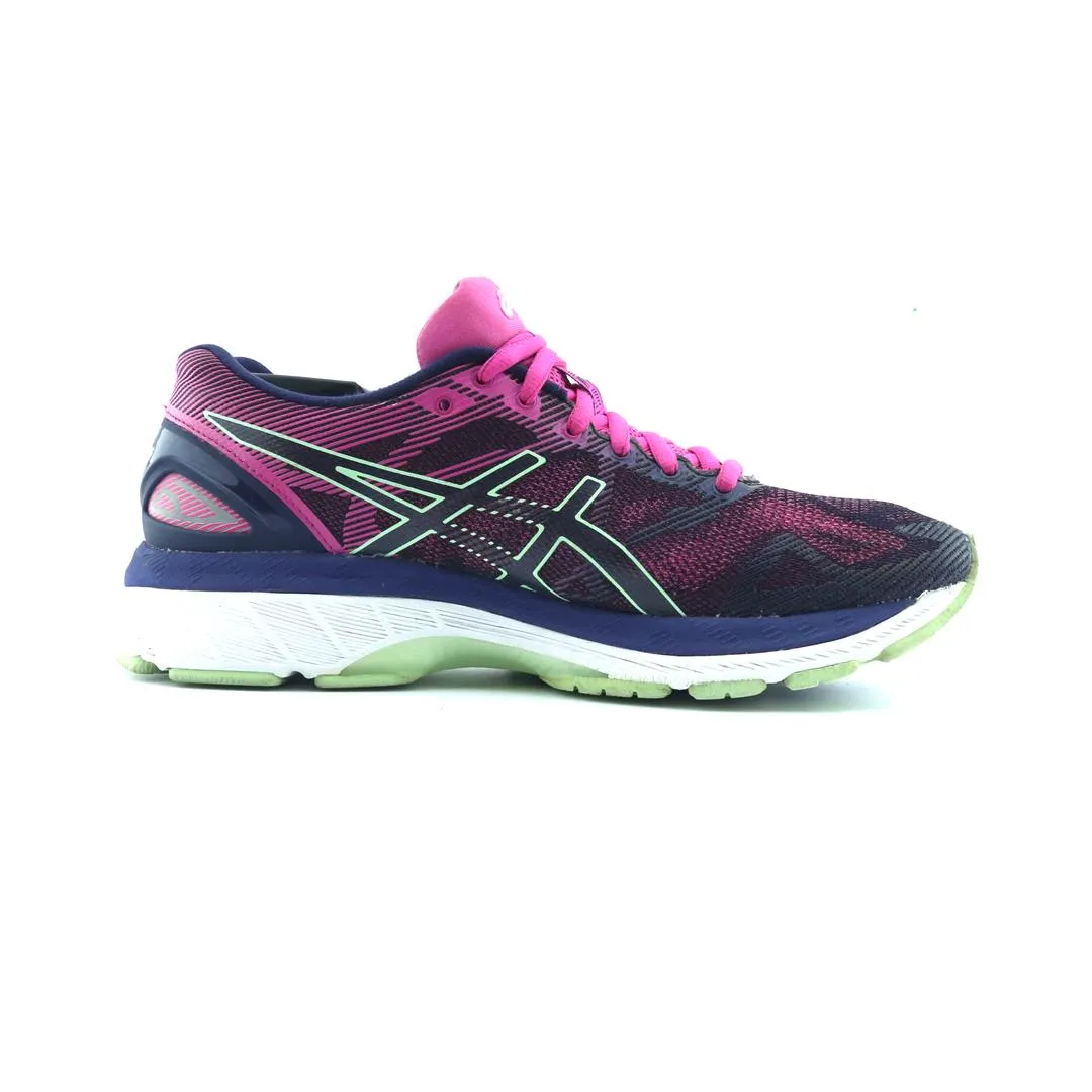 ASICS GEL NIMBUS 19 lightweight athletic shoe visuals