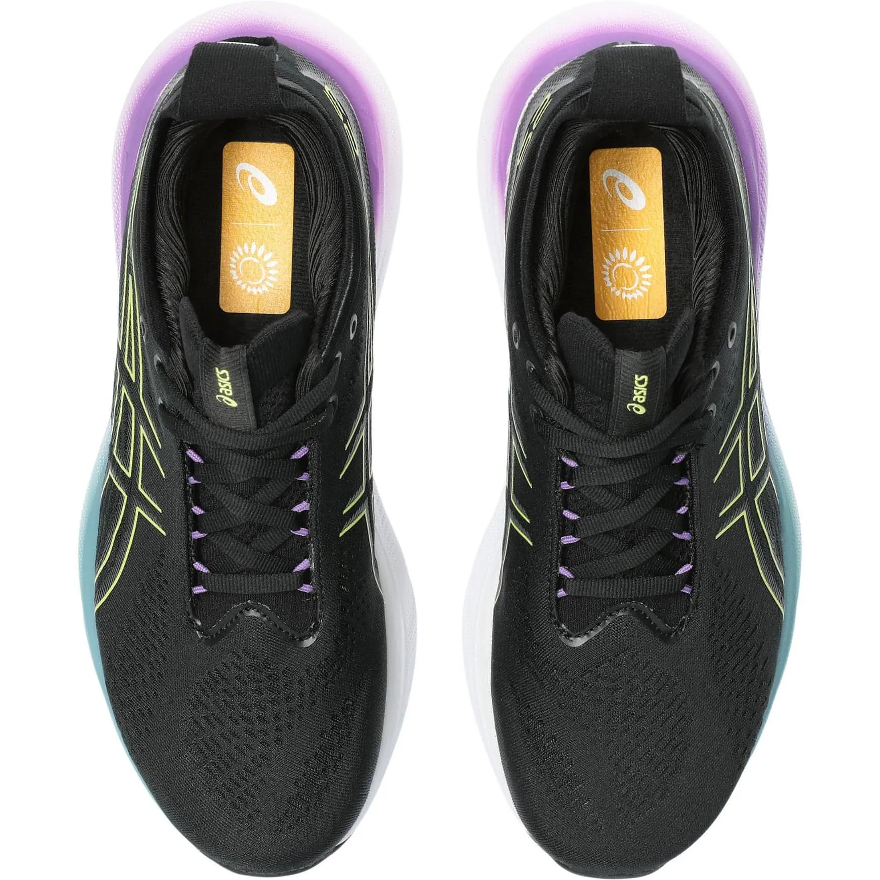 Asics Gel Nimbus 25 Womens Running Shoes - Black Plush Running Shoes