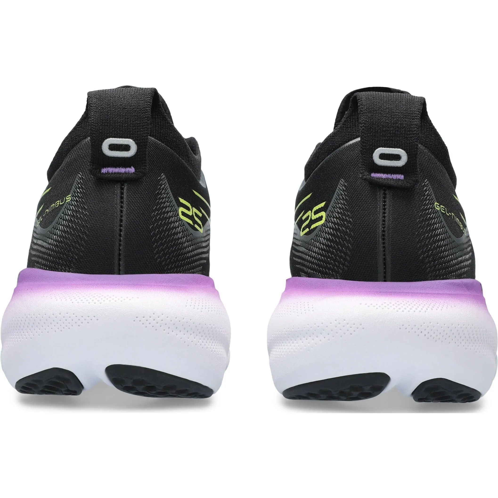 Asics Gel Nimbus 25 Womens Running Shoes - Black Plush Running Shoes