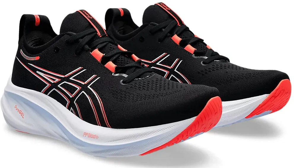 Asics Gel Nimbus 26 Mens Running Shoes - Black Plush Running Shoes