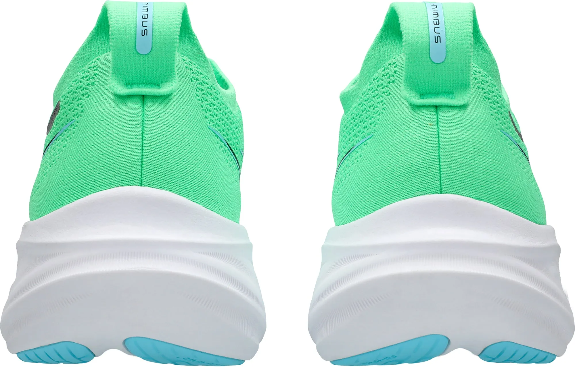 Asics Gel Nimbus 26 Mens Running Shoes - Green Plush Running Shoes