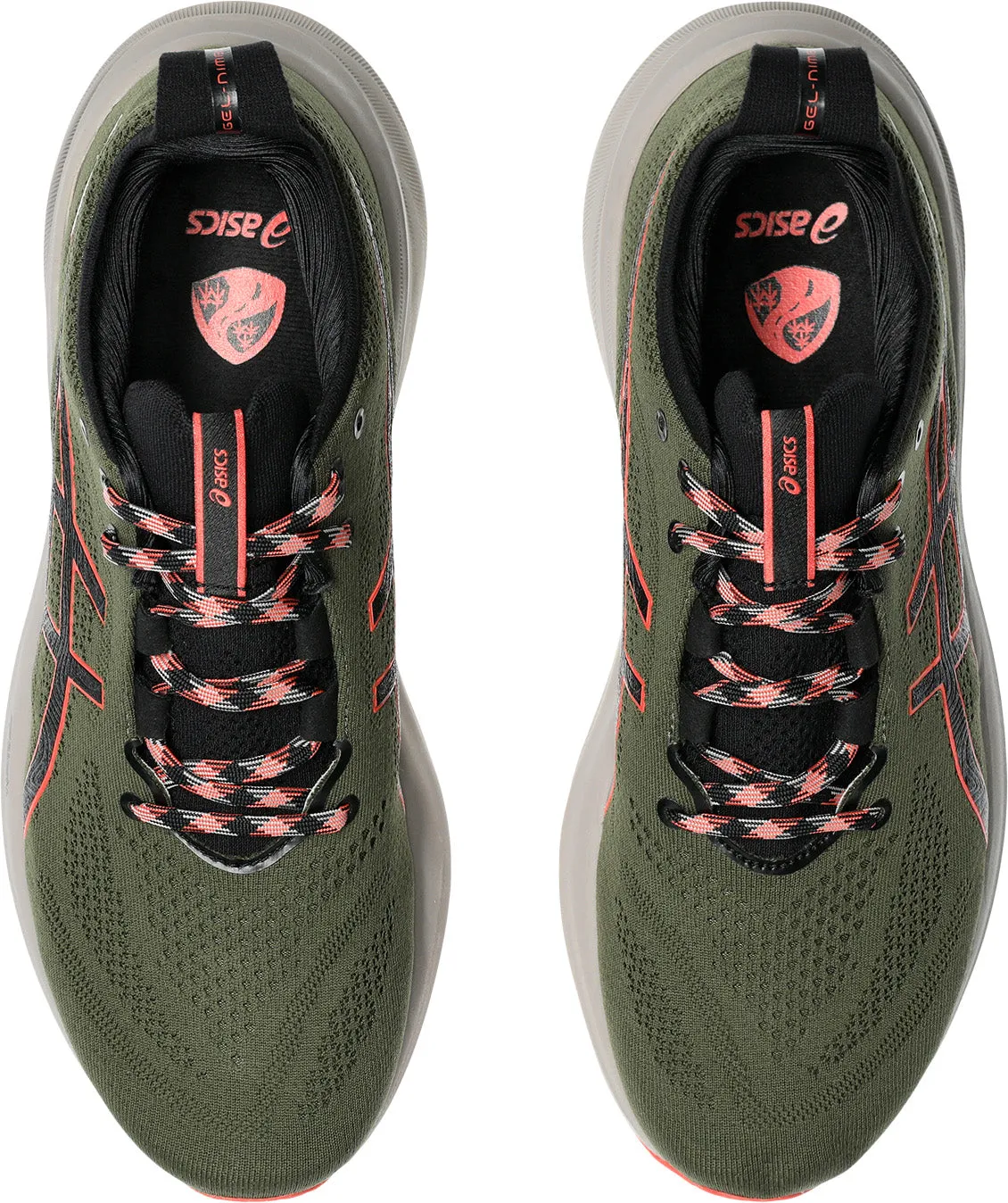 Asics Gel Nimbus 26 TR Mens Running Shoes - Green Performance Shoes