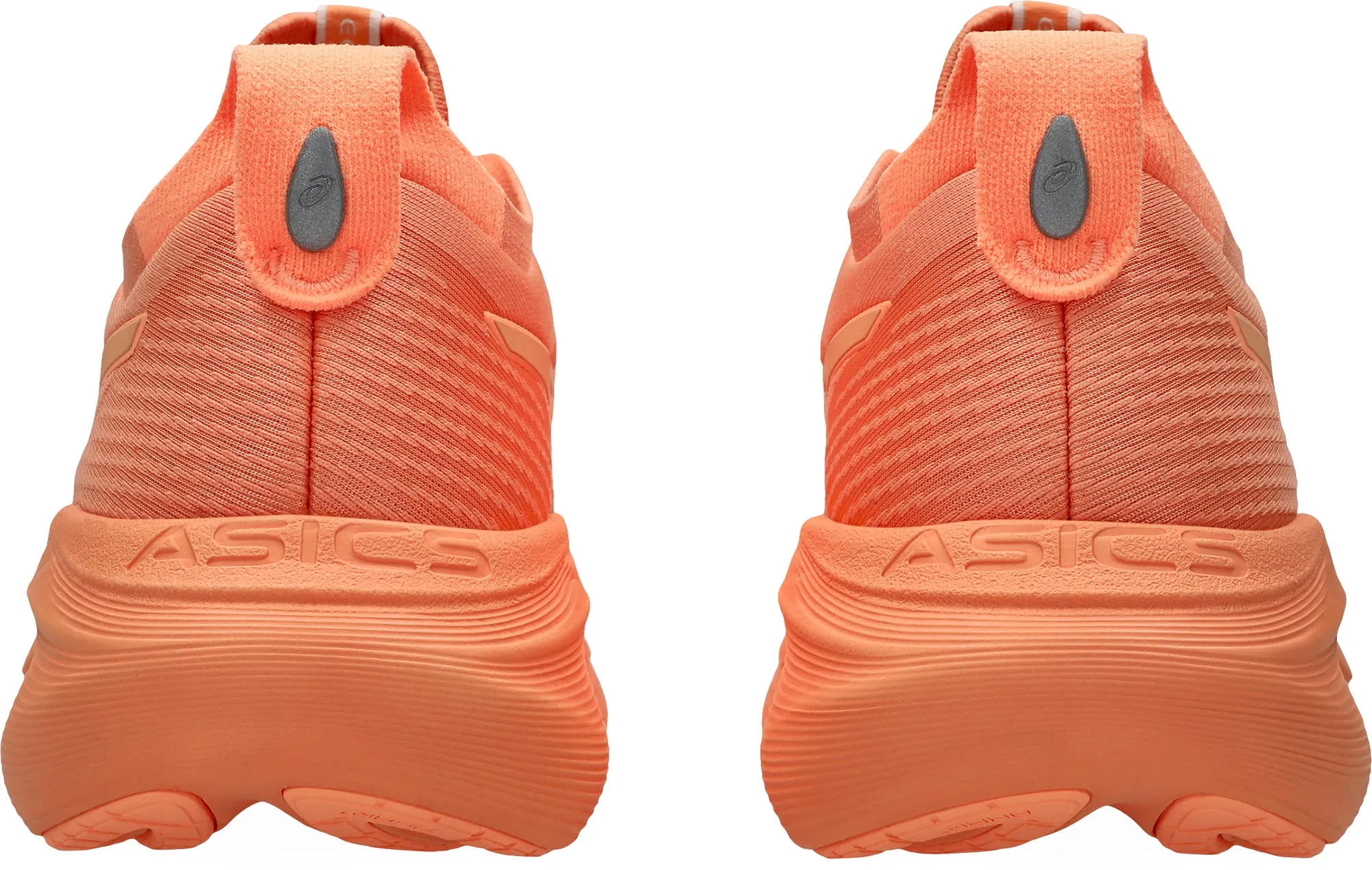 Asics Gel Nimbus 27 Lite-Show Womens Running Shoes - Orange Flexible Athletic Fit