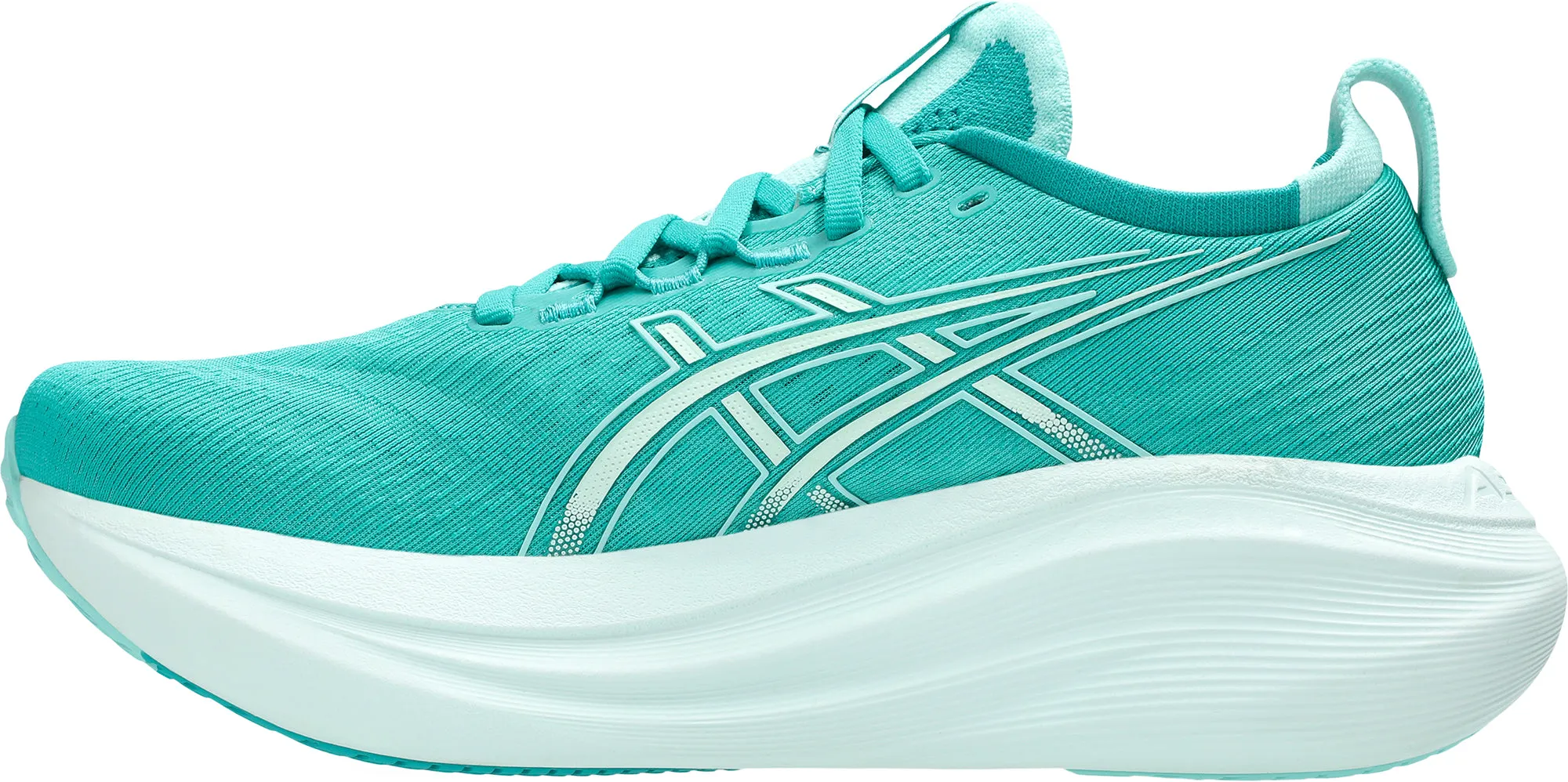 Asics Gel Nimbus 27 Womens Running Shoes - Green Performance Shoes