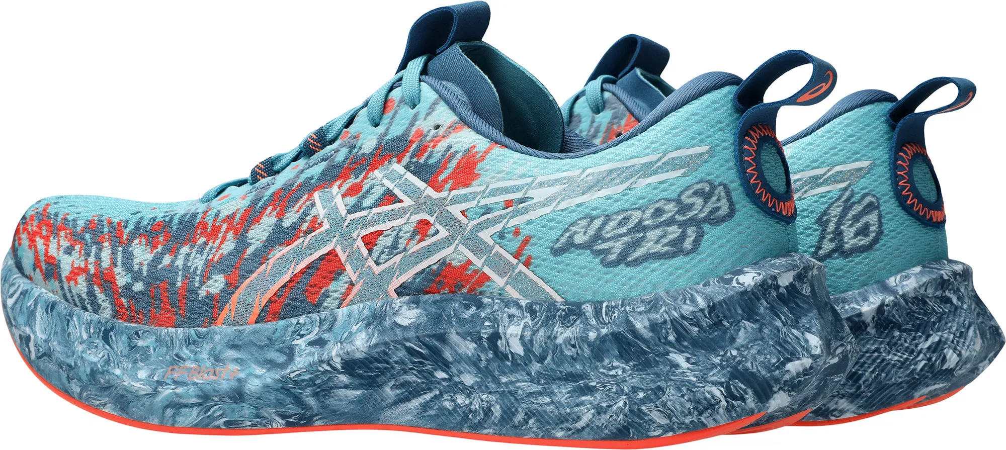 Asics Gel Noosa Tri 16 Mens Running Shoes - Blue Flexible Athletic Fit