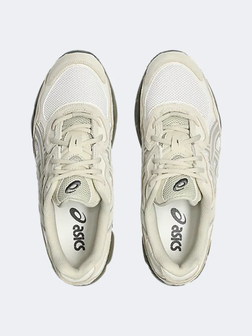 Asics Gel-Nyc Men Lifestyle Shoes Cream/Putty Mens Urban Style Comfort Shoes