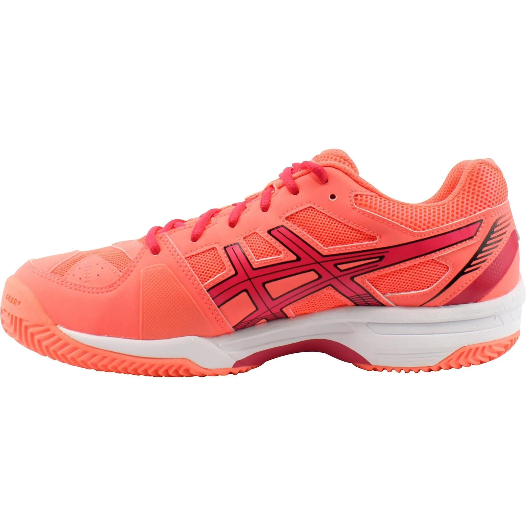 Asics Gel Padel Exclusive 4SG Womens Court Shoes - Orange Performance Shoes