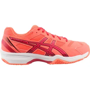 Asics Gel Padel Exclusive 4SG Womens Court Shoes - Orange Asics athletic footwear for training sessions
