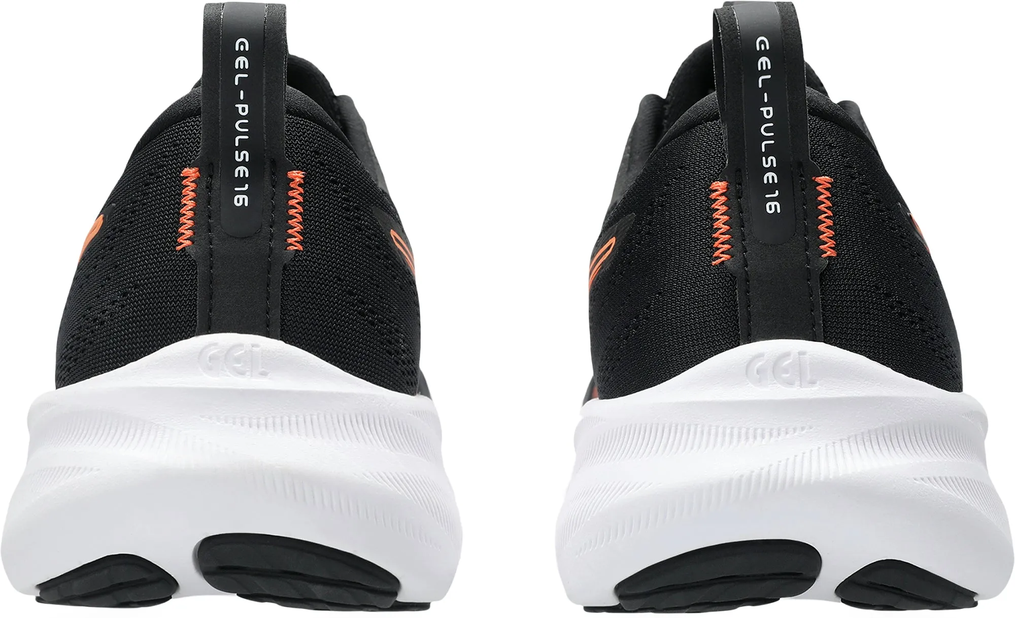 Asics Gel Pulse 16 Mens Running Shoes - Black Flexible Athletic Fit