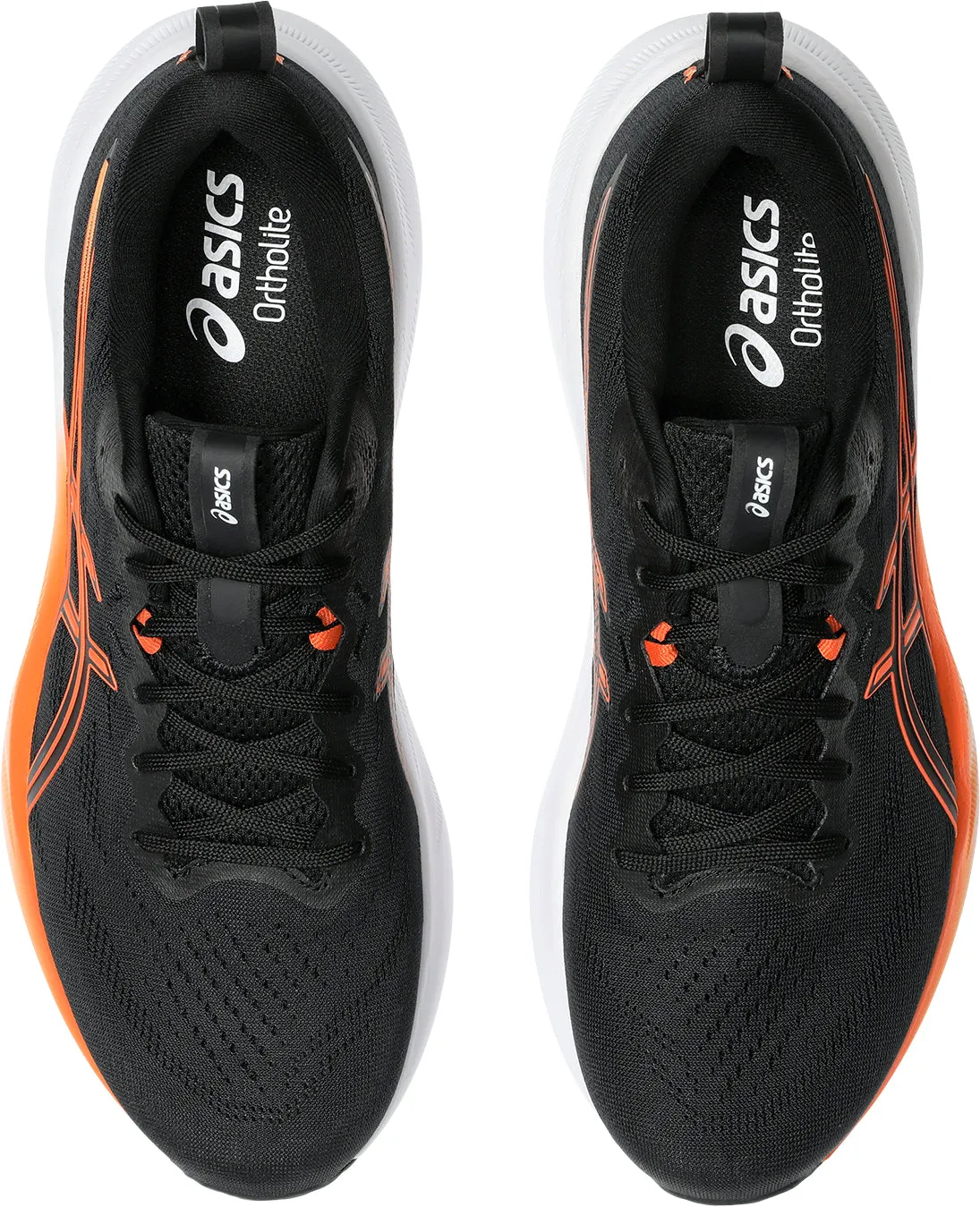 Asics Gel Pulse 16 Mens Running Shoes - Black Flexible Athletic Fit