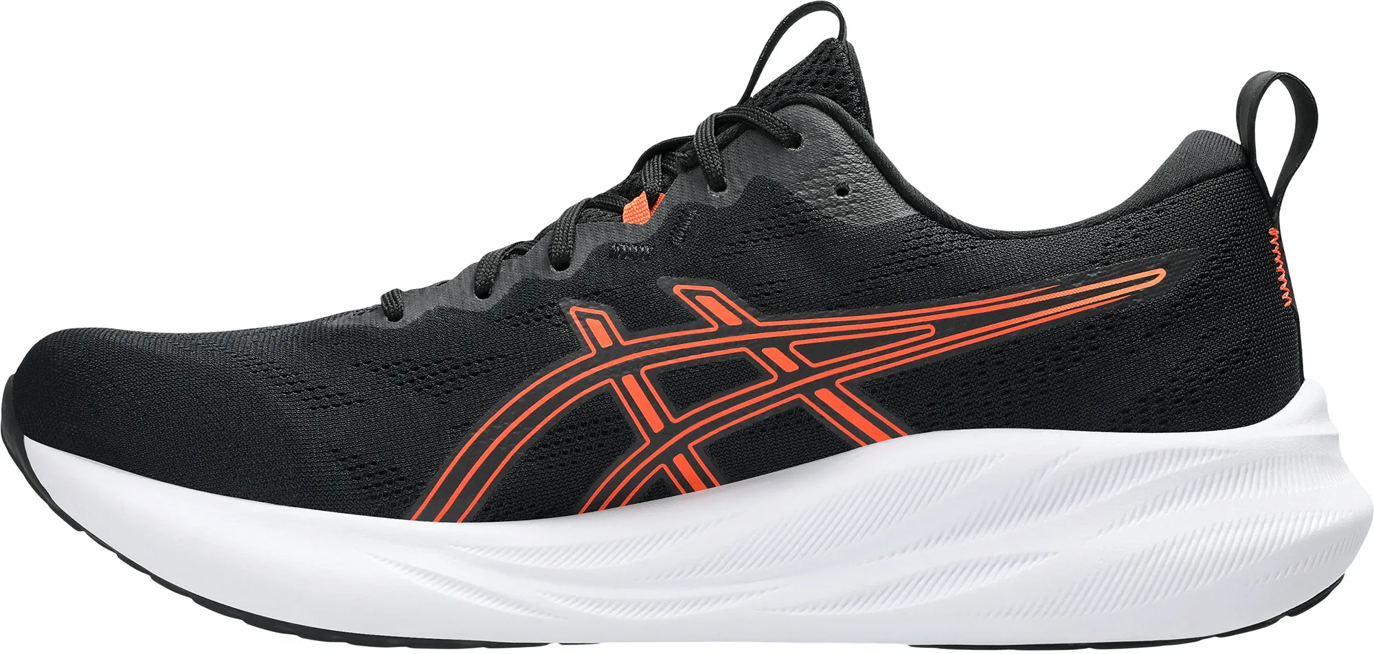 Asics Gel Pulse 16 Mens Running Shoes - Black Flexible Athletic Fit