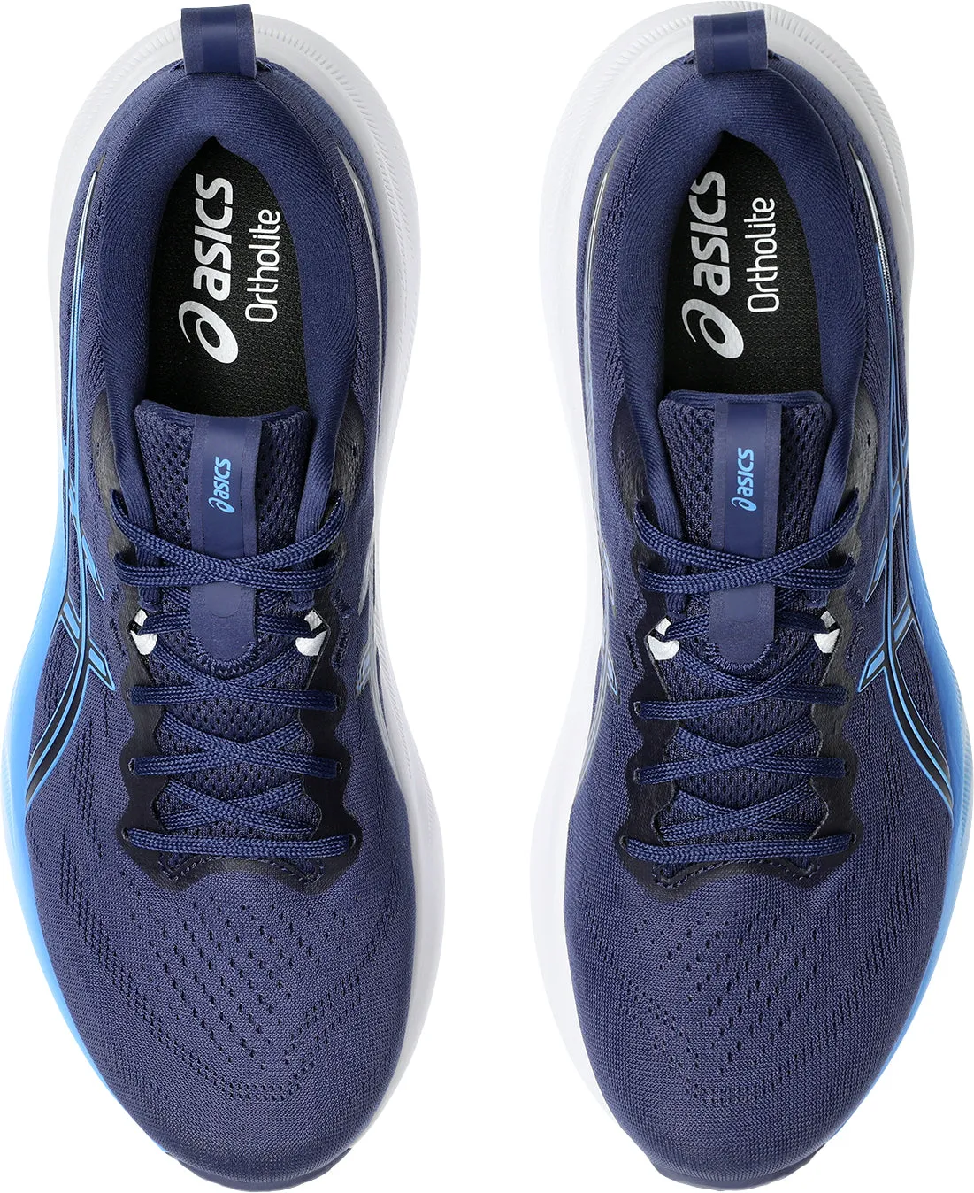 Asics Gel Pulse 16 Mens Running Shoes - Blue Flexible Athletic Fit