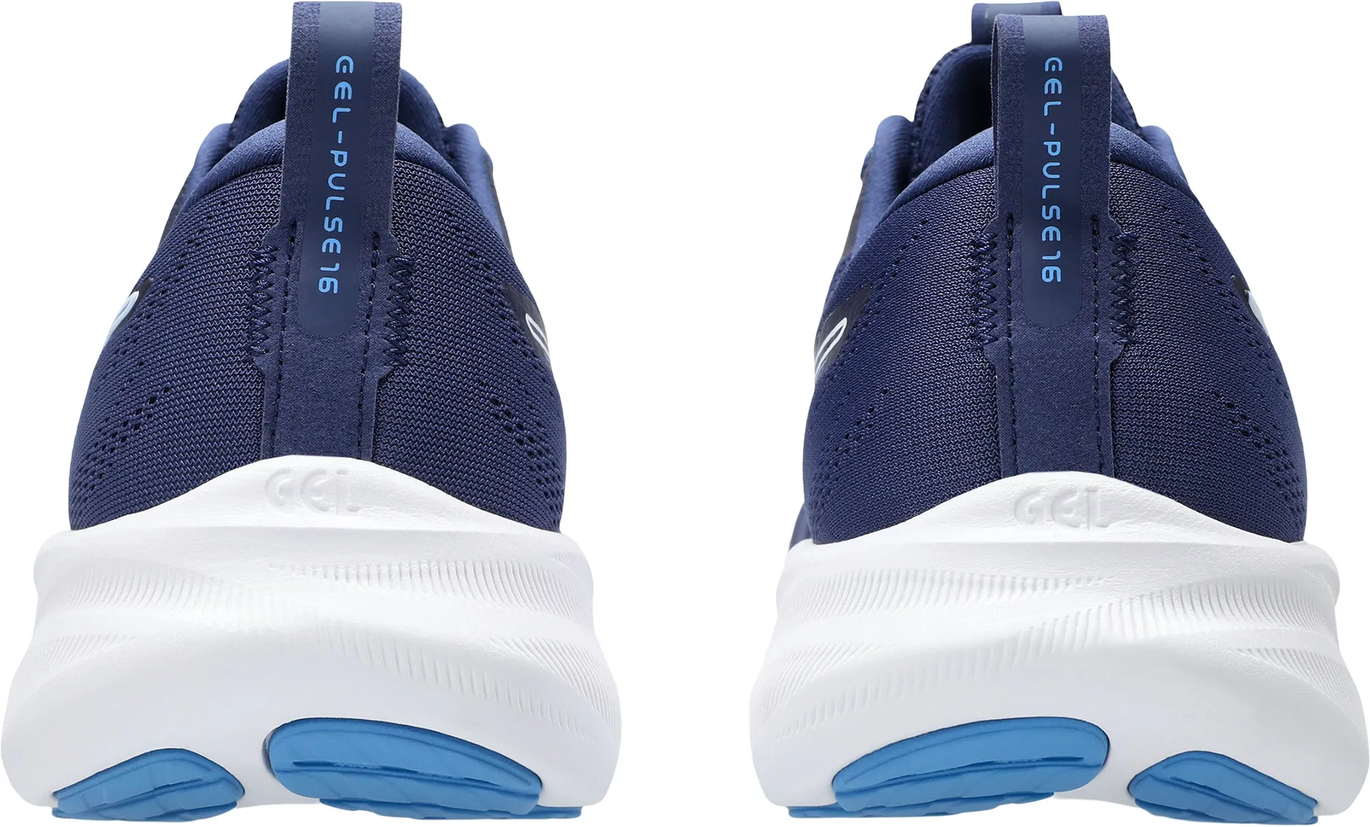 Asics Gel Pulse 16 Mens Running Shoes - Blue Flexible Athletic Fit