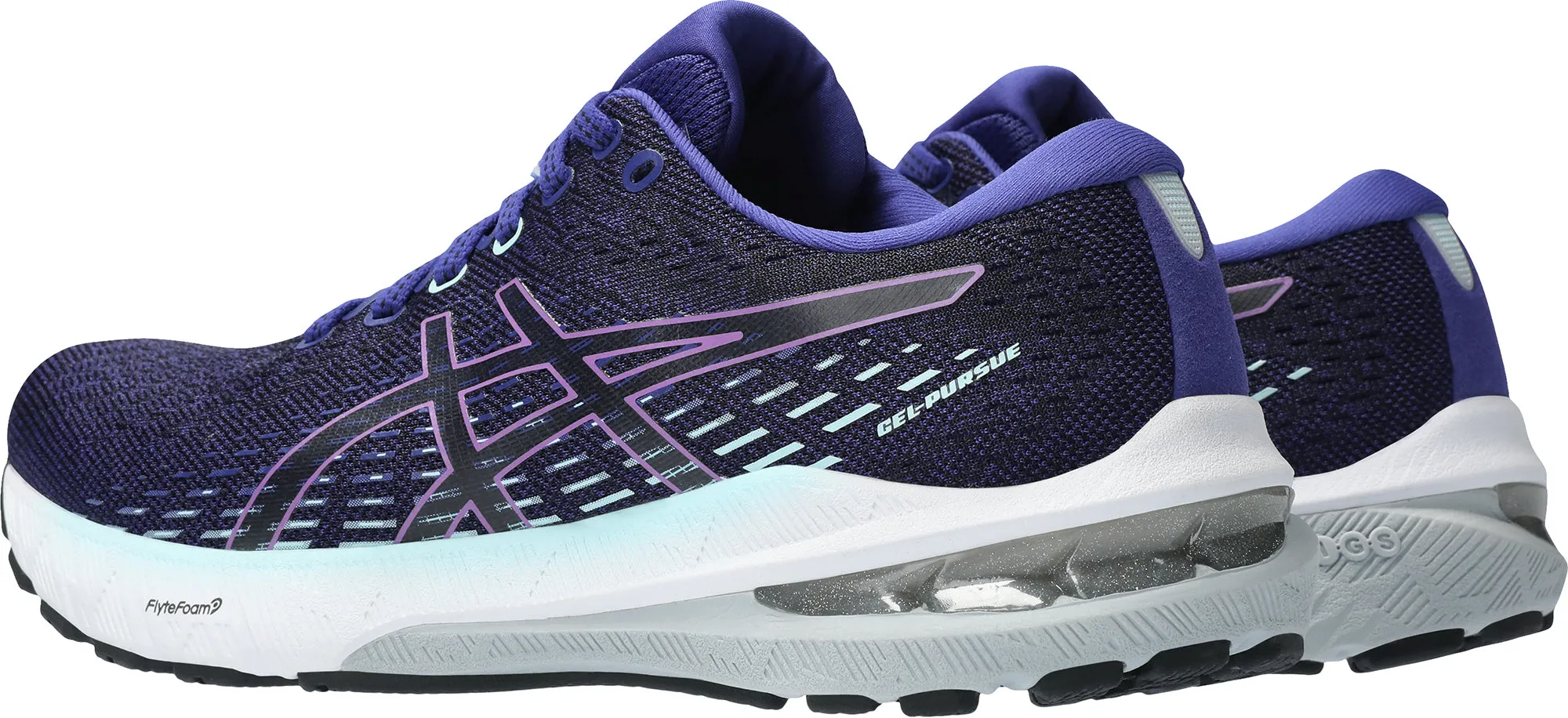Asics Gel Pursue 8 Womens Running Shoes - Blue Performance Shoes