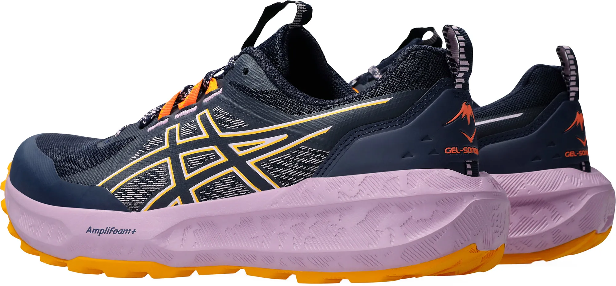 Asics Gel Sonoma 8 Womens Trail Running Shoes - Blue Flexible Athletic Fit