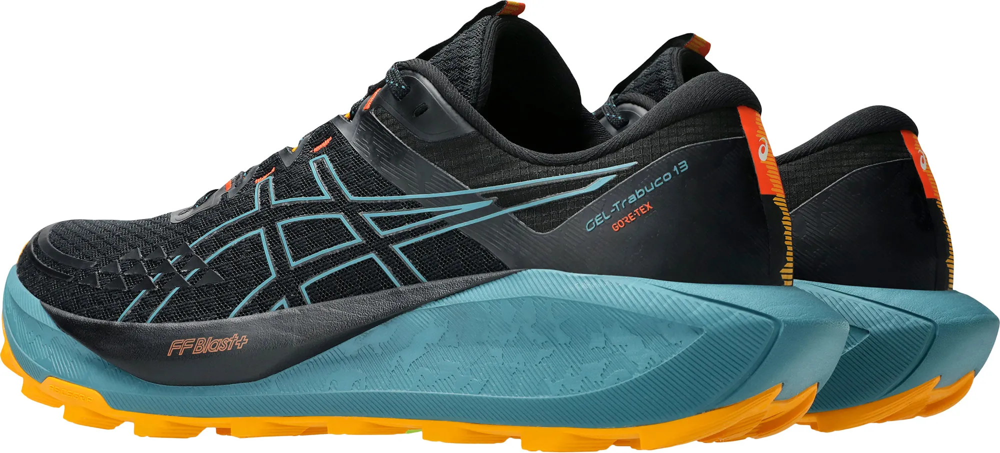 Asics Gel Trabuco 13 GORE-TEX Mens Trail Running Shoes - Black Flexible Athletic Fit