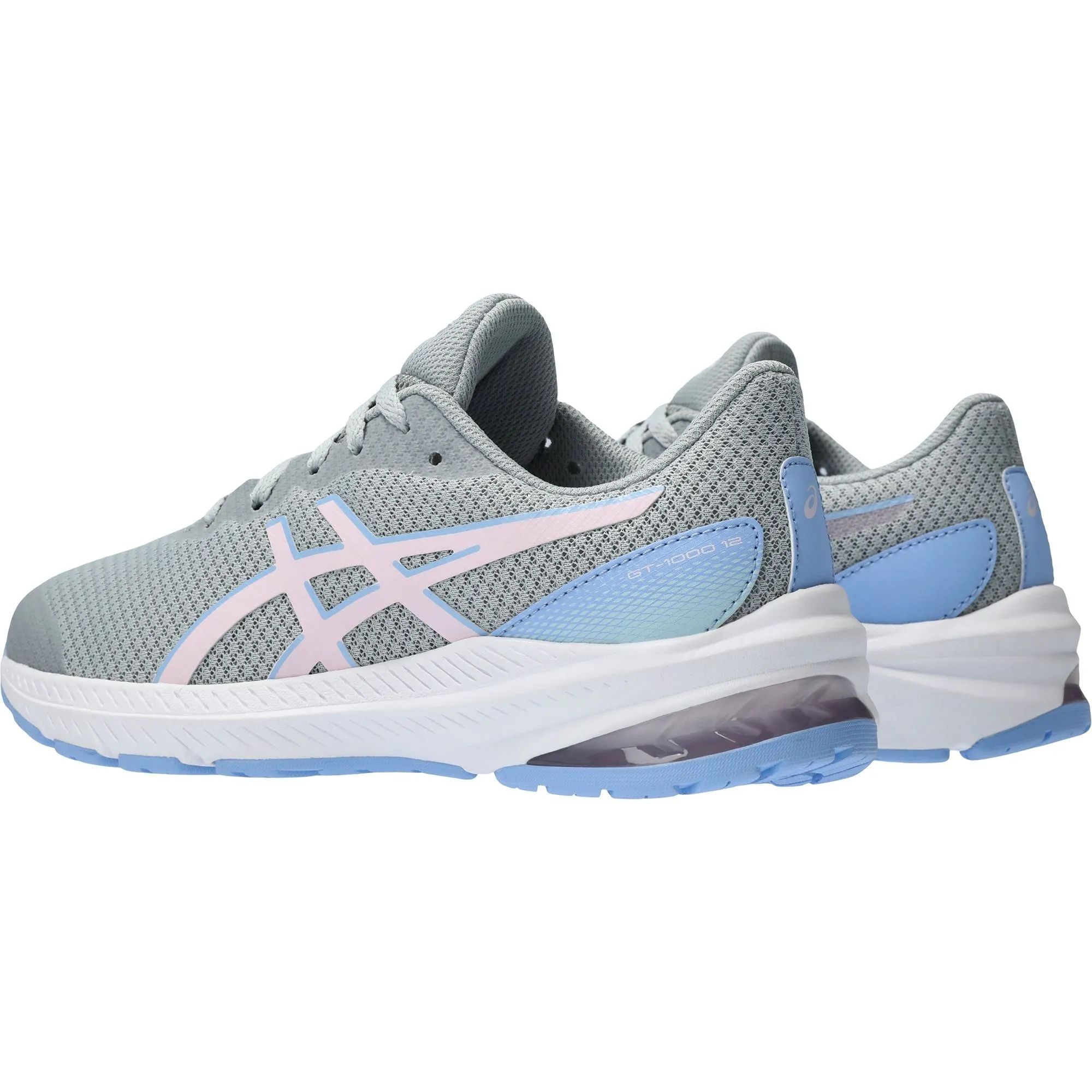 Asics GT 1000 12 GS Junior Running Shoes - Grey Performance Shoes