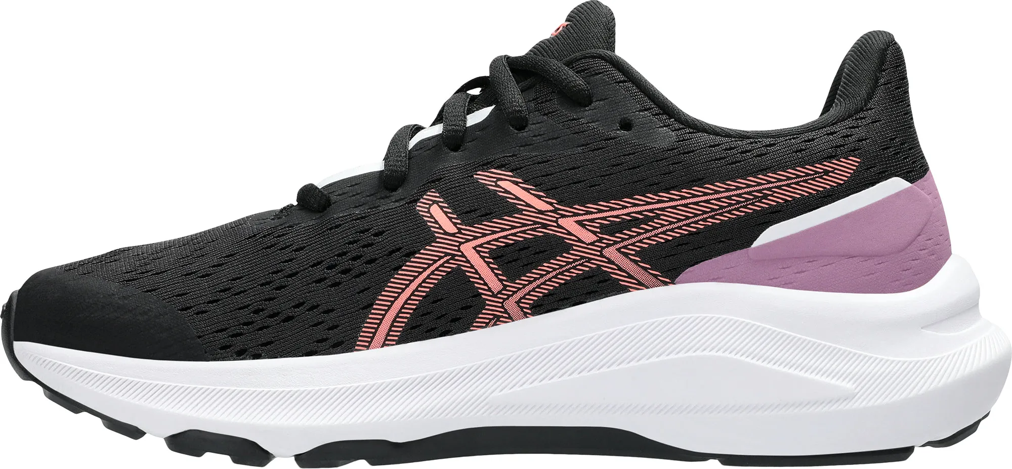 Asics GT 1000 13 GS Junior Running Shoes - Black Flexible Athletic Fit