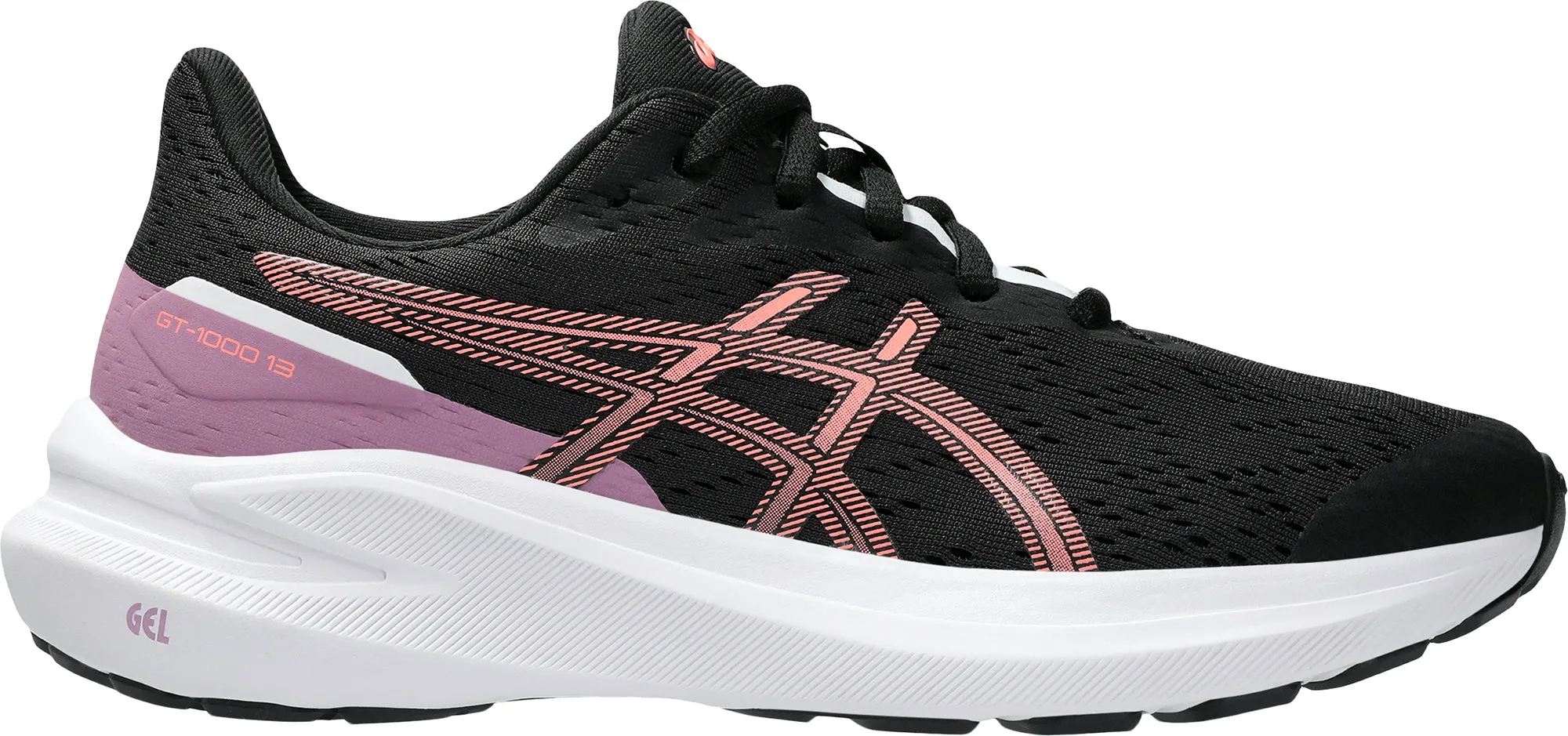Asics GT 1000 13 GS Junior Running Shoes - Black Asics shoe varieties