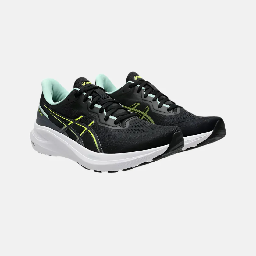 Asics GT-1000 13 Men Running Shoes -Black/Safety Yellow Asics Shoes
