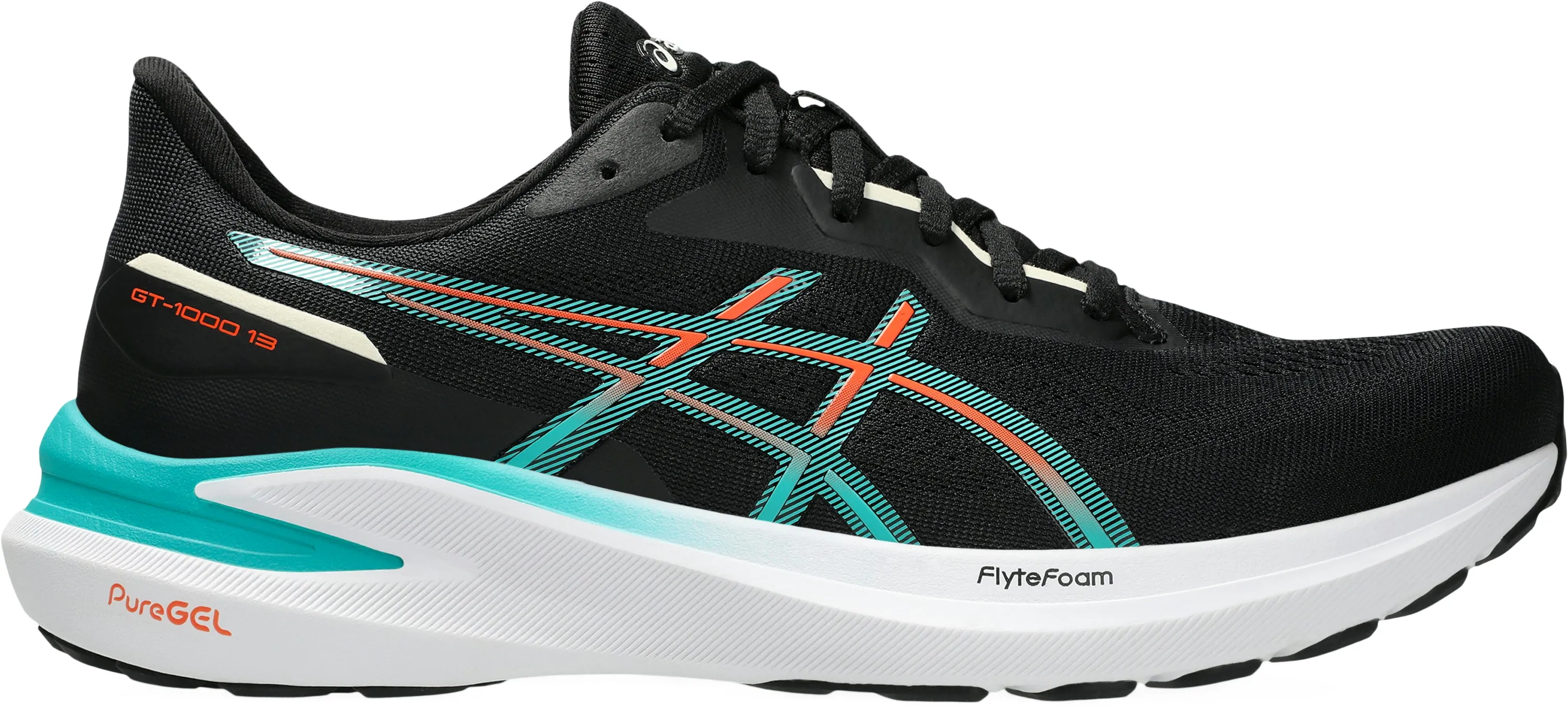 Asics GT 1000 13 Mens Running Shoes - Black Asics shoe varieties