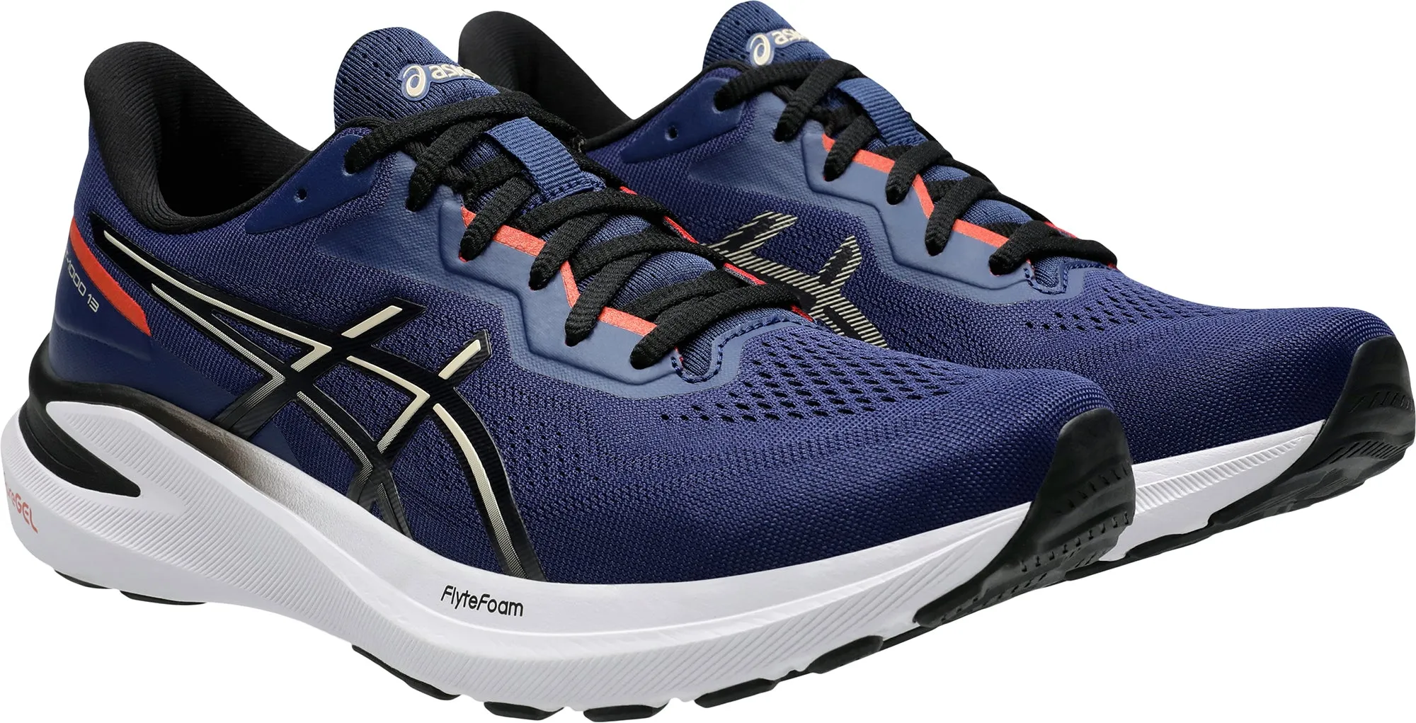 Asics GT 1000 13 Mens Running Shoes - Navy Performance Shoes