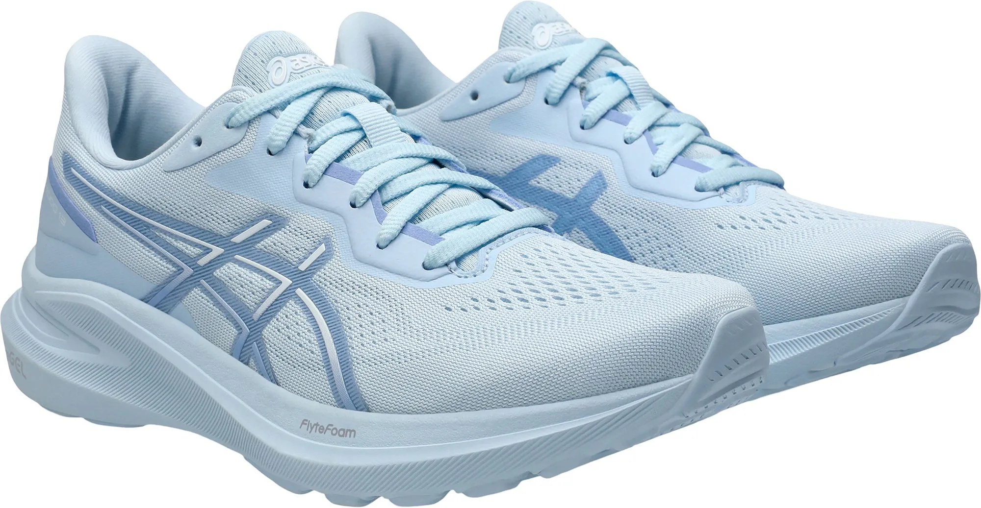 Asics GT 1000 13 Womens Running Shoes - Blue Flexible Athletic Fit
