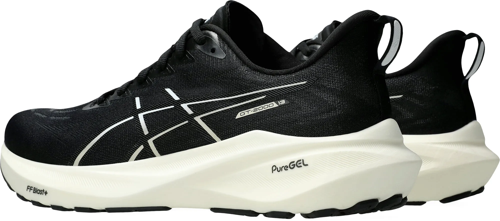 Asics GT 2000 13 Mens Running Shoes - Black Performance Shoes
