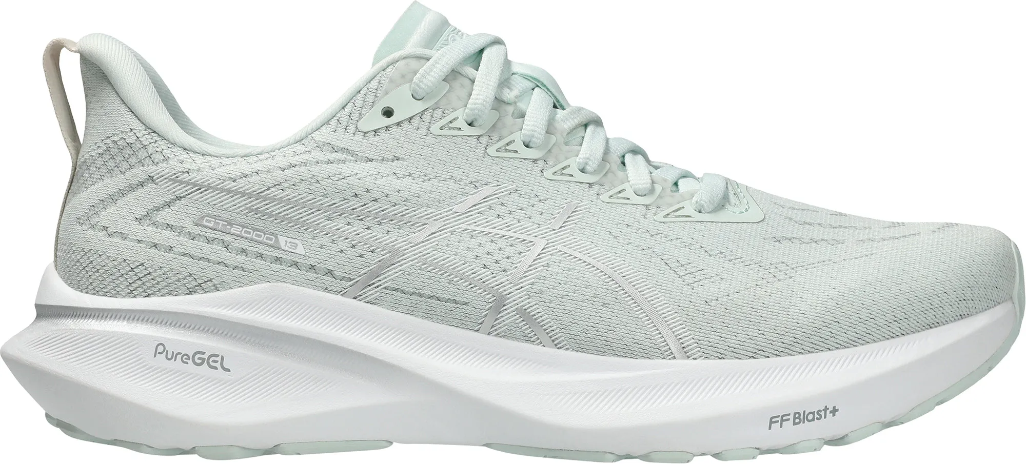 Asics GT 2000 13 Womens Running Shoes - Green Asics shoe varieties