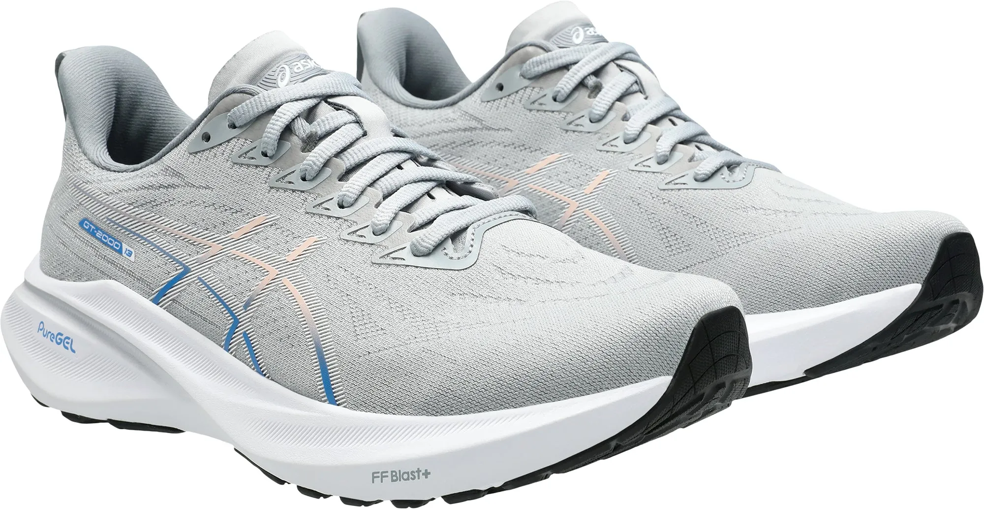 Asics GT 2000 13 Womens Running Shoes - Grey Performance Shoes