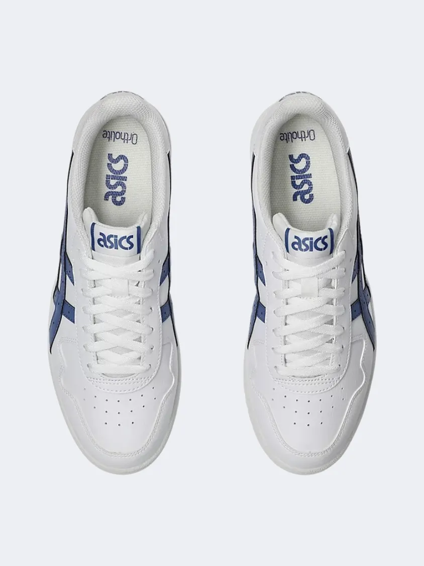 Asics Japan S Men Lifestyle Shoes White/Blueberry Mens Urban Style Comfort Shoes