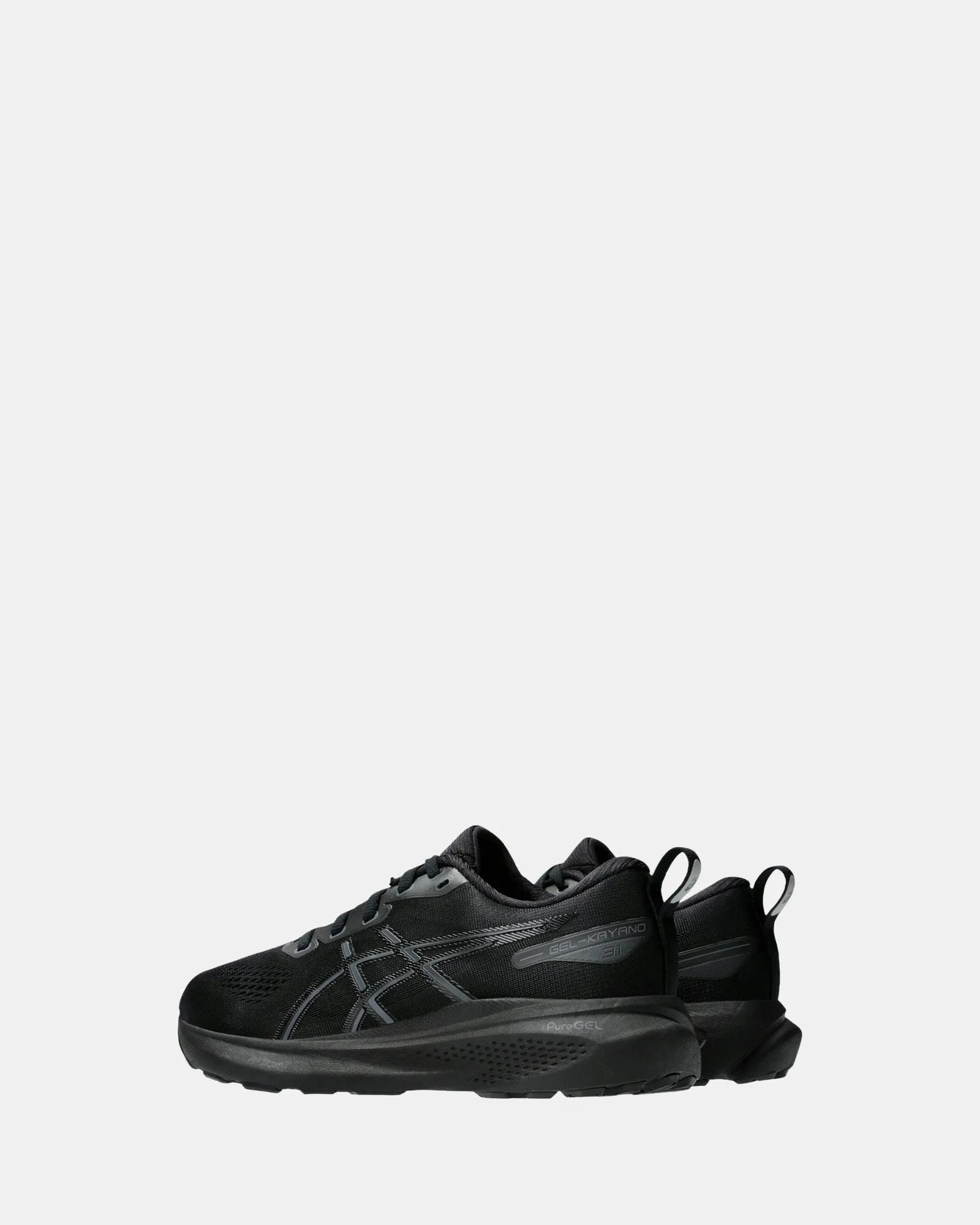 Asics Kids' Shoes Gel-Kayano Black 31 Grade School Black/Black