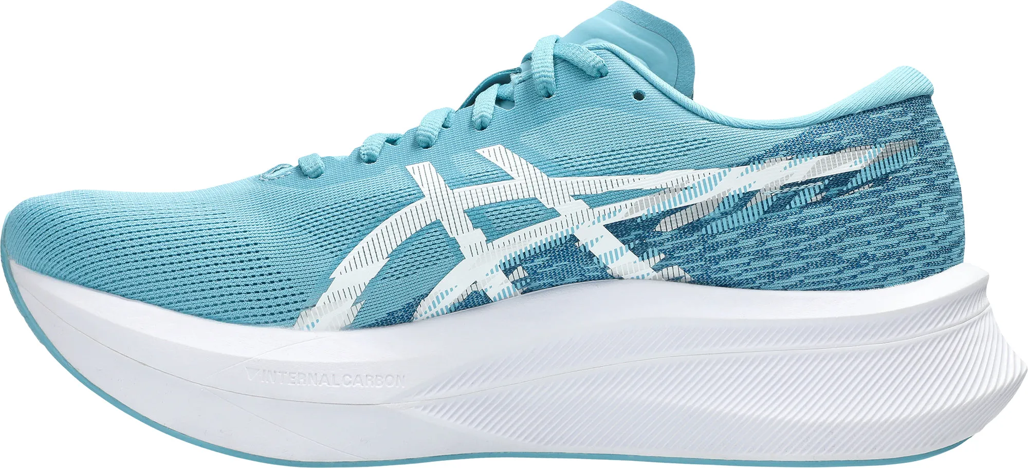 Asics Magic Speed 4 Mens Running Shoes - Blue Flexible Athletic Fit