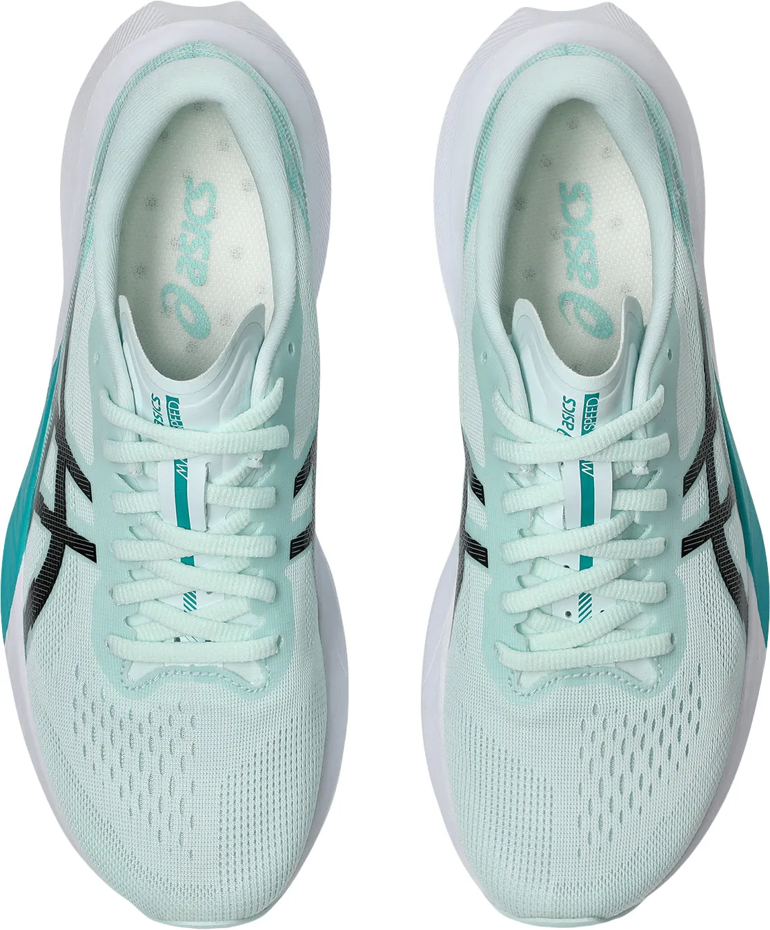 Asics Magic Speed 4 Womens Running Shoes - Green Flexible Athletic Fit