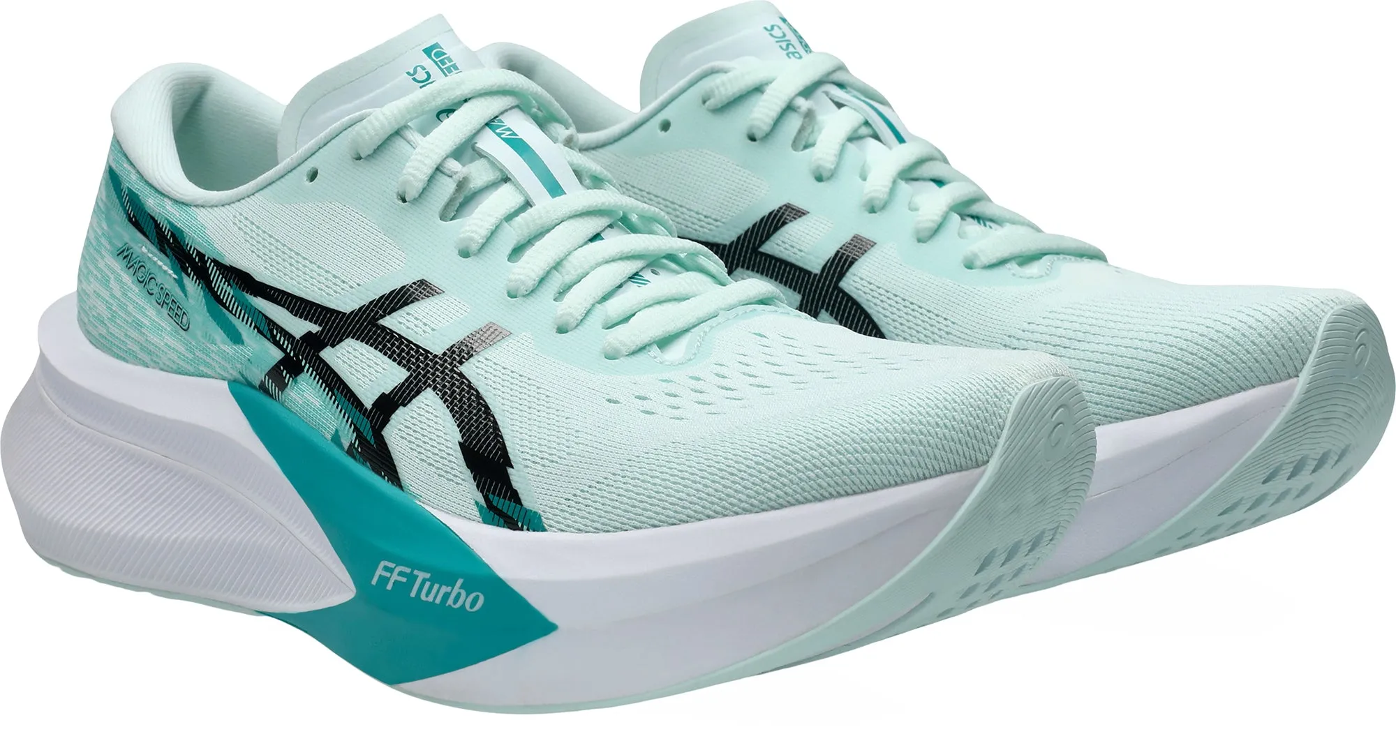 Asics Magic Speed 4 Womens Running Shoes - Green Performance Shoes