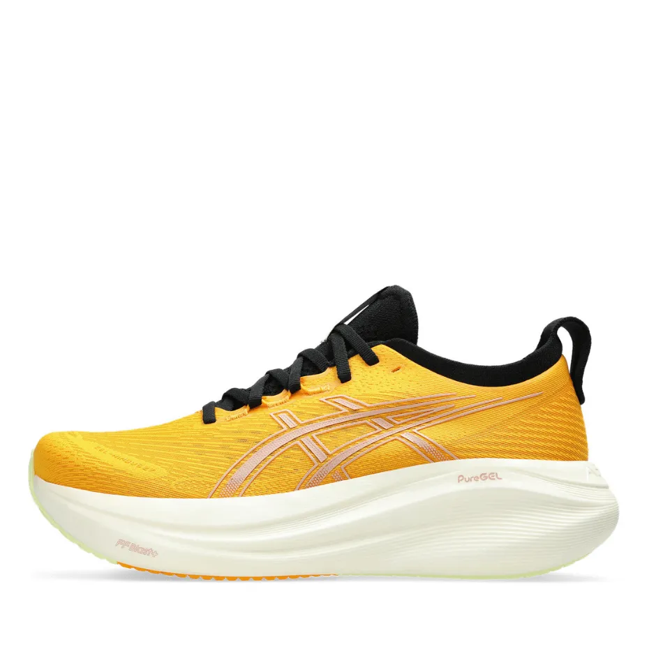 ASICS Men's GEL-NIMBUS 27 Running Shoes in Amber/Neutral Pink SS25 Shoes_Asics