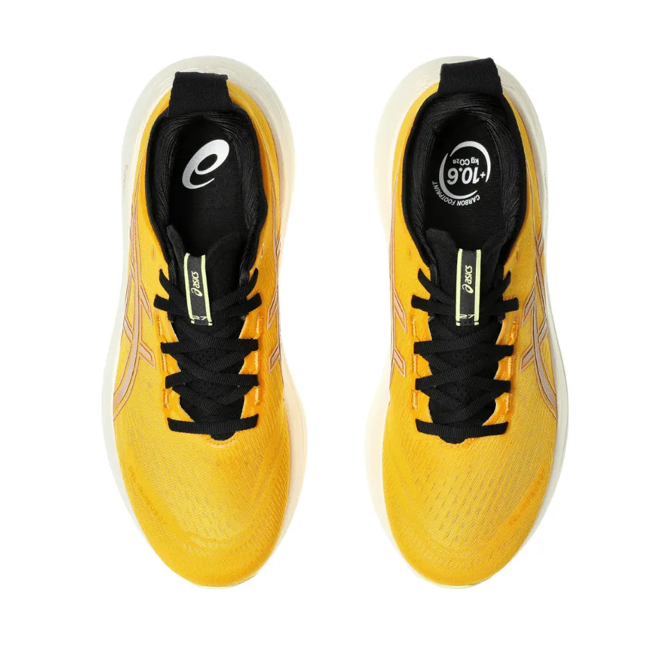 ASICS Men's GEL-NIMBUS 27 Running Shoes in Amber/Neutral Pink SS25 Shoes_Asics