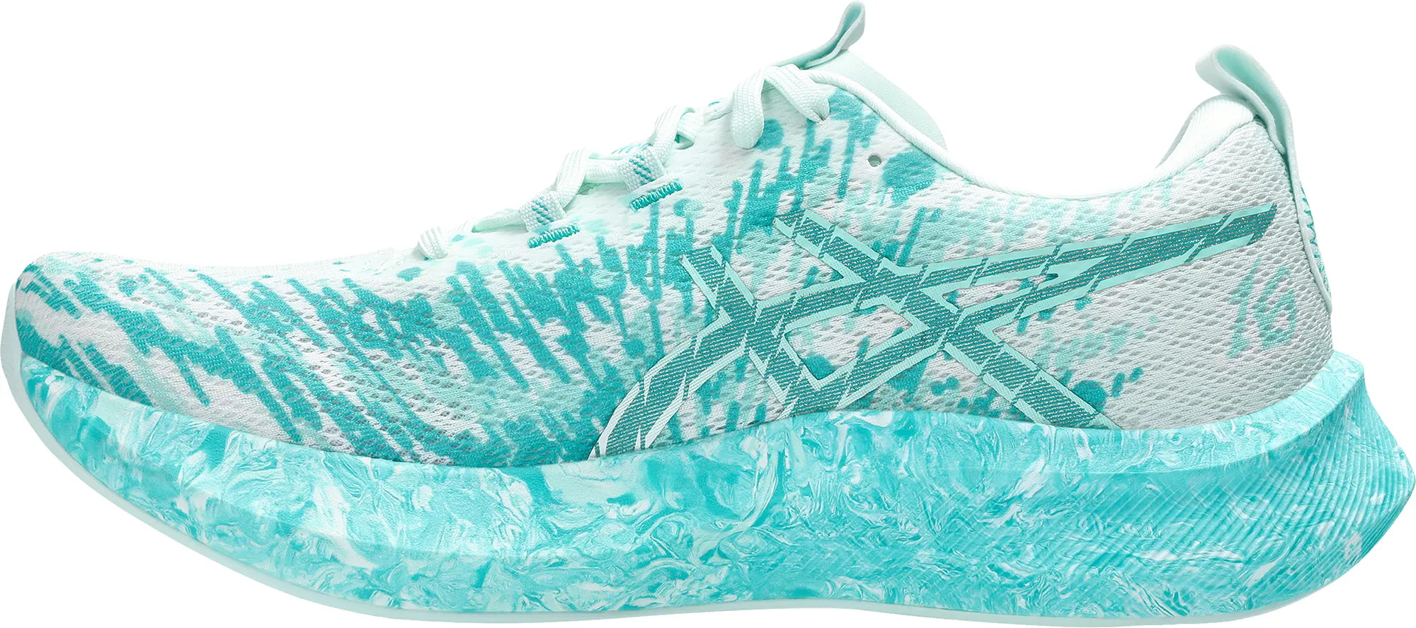 Asics Noosa Tri 16 Mens Running Shoes - White Flexible Athletic Fit