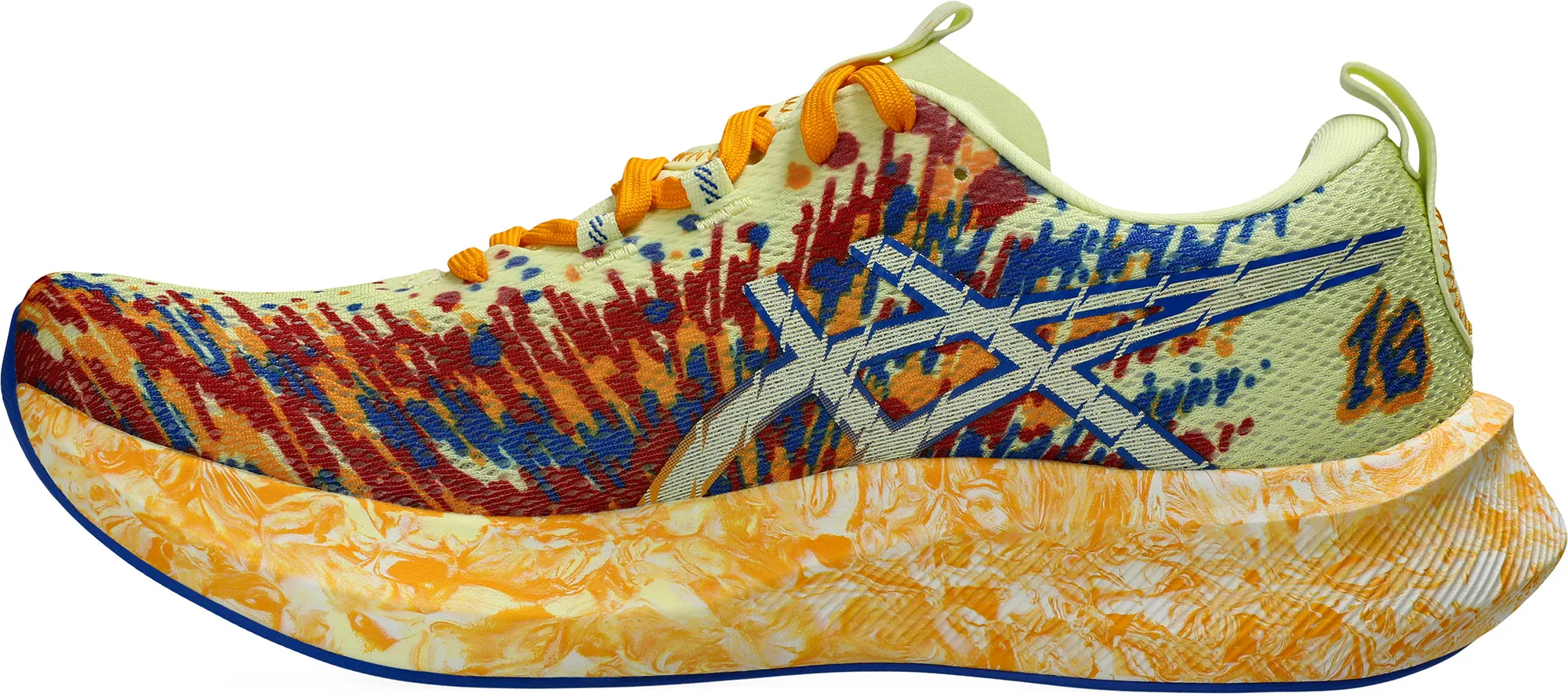 Asics Noosa Tri 16 Mens Running Shoes - Yellow Flexible Athletic Fit