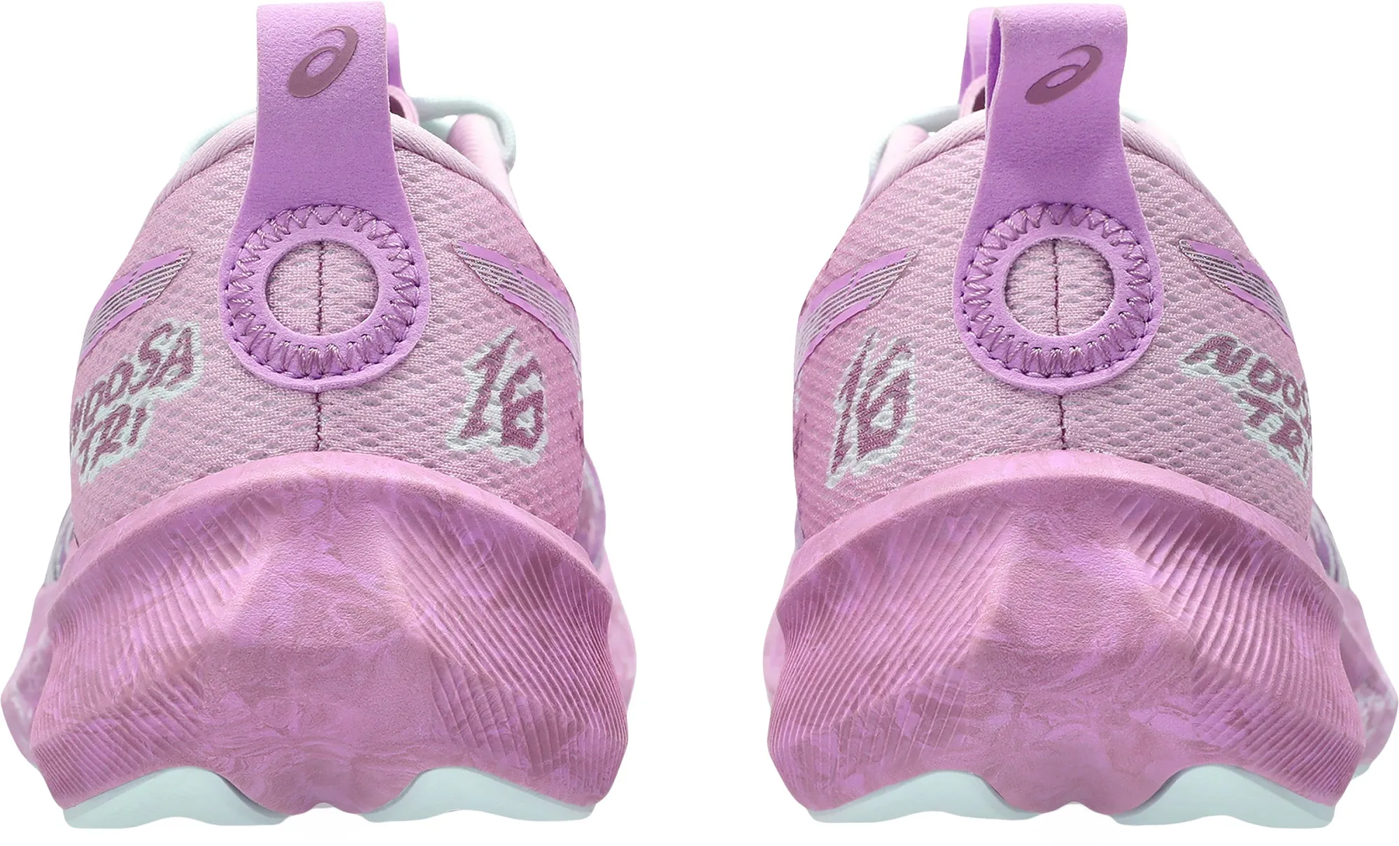 Asics Noosa Tri 16 Womens Running Shoes - Pink Flexible Athletic Fit