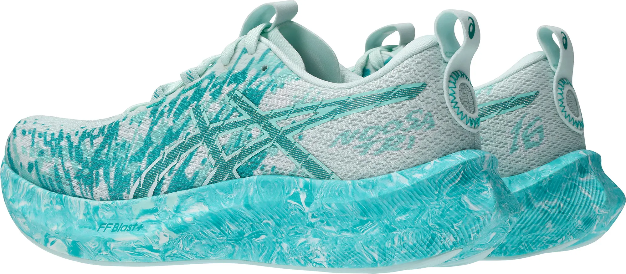 Asics Noosa Tri 16 Womens Running Shoes - White Flexible Athletic Fit