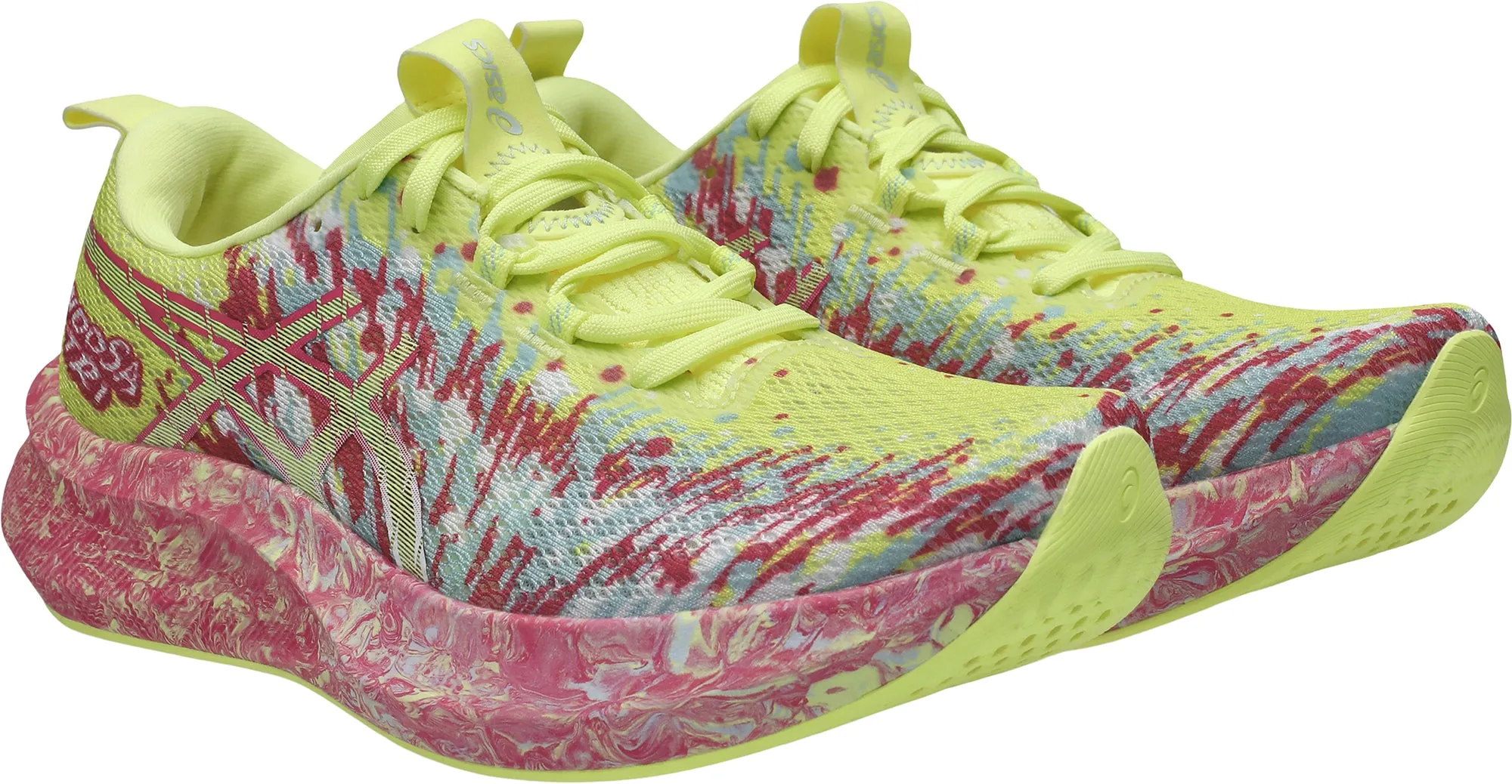 Asics Noosa Tri 16 Womens Running Shoes - Yellow Flexible Athletic Fit