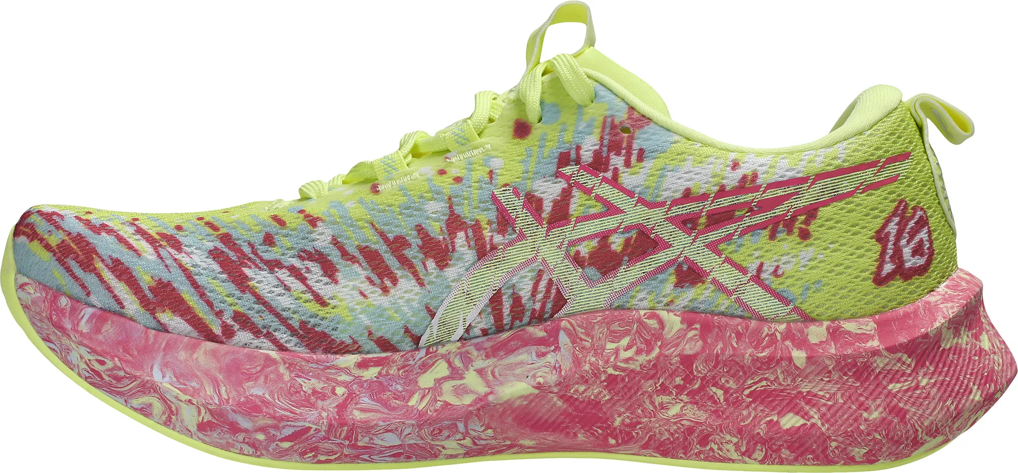 Asics Noosa Tri 16 Womens Running Shoes - Yellow Flexible Athletic Fit