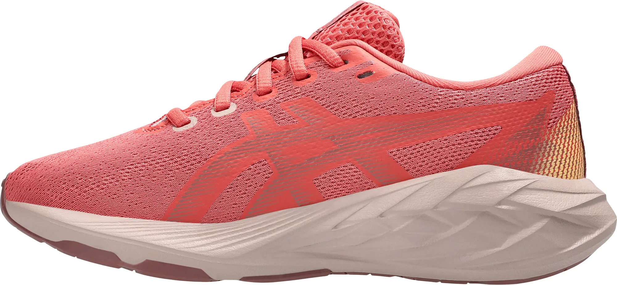 Asics NovaBlast 5 GS Junior Running Shoes - Pink Flexible Athletic Fit