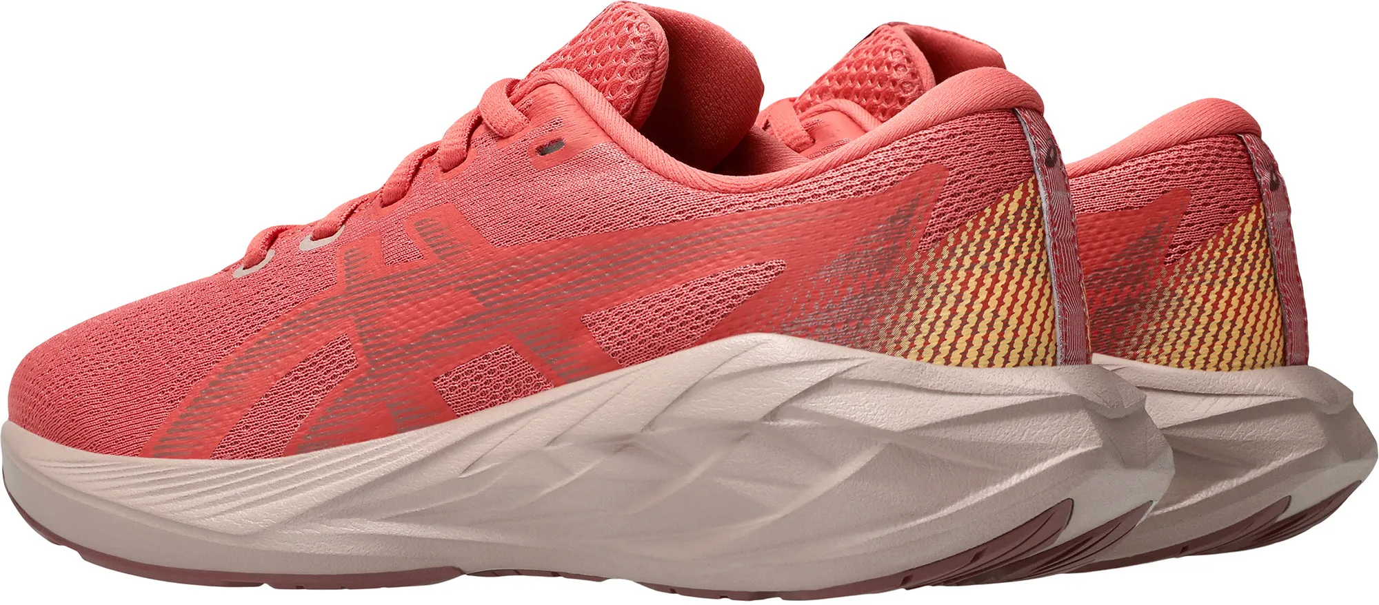 Asics NovaBlast 5 GS Junior Running Shoes - Pink Flexible Athletic Fit